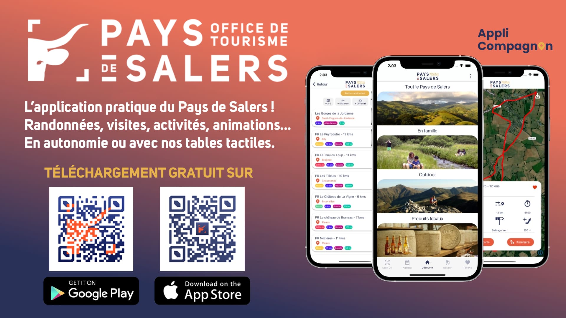 "Application Pays de Salers"